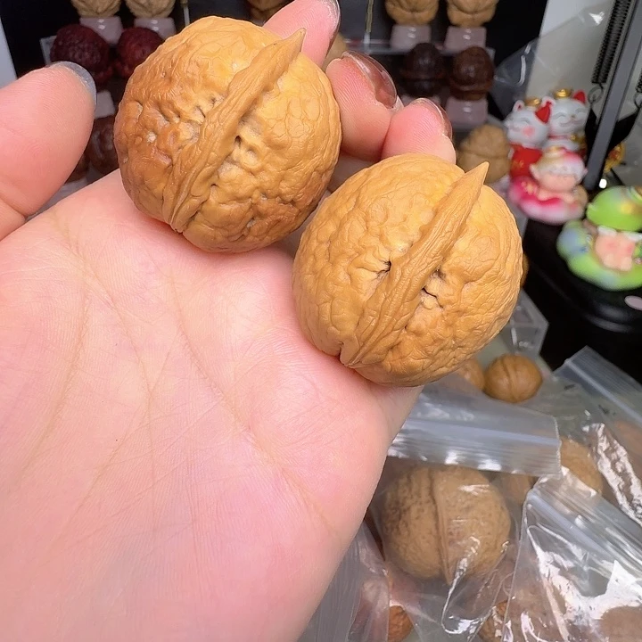 吊坠文玩核桃200号车35尺寸粗筋屁桃