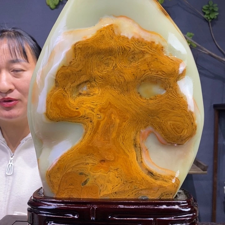 石材精品古青石摆件