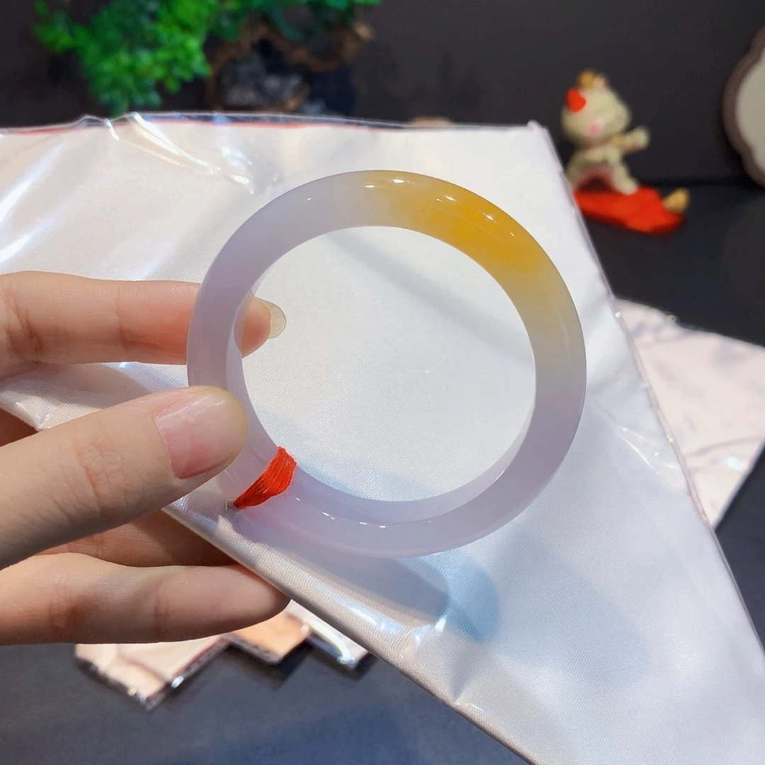 翡翠未镶嵌手镯23号