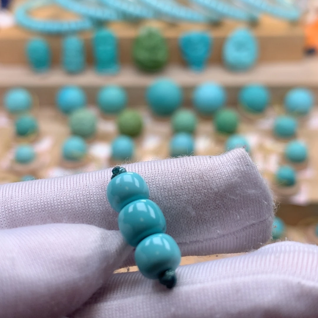 未镶嵌绿松石珠宝奇石