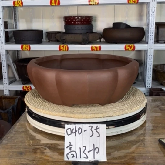 紫砂花盆宜兴紫砂花盆产地直销