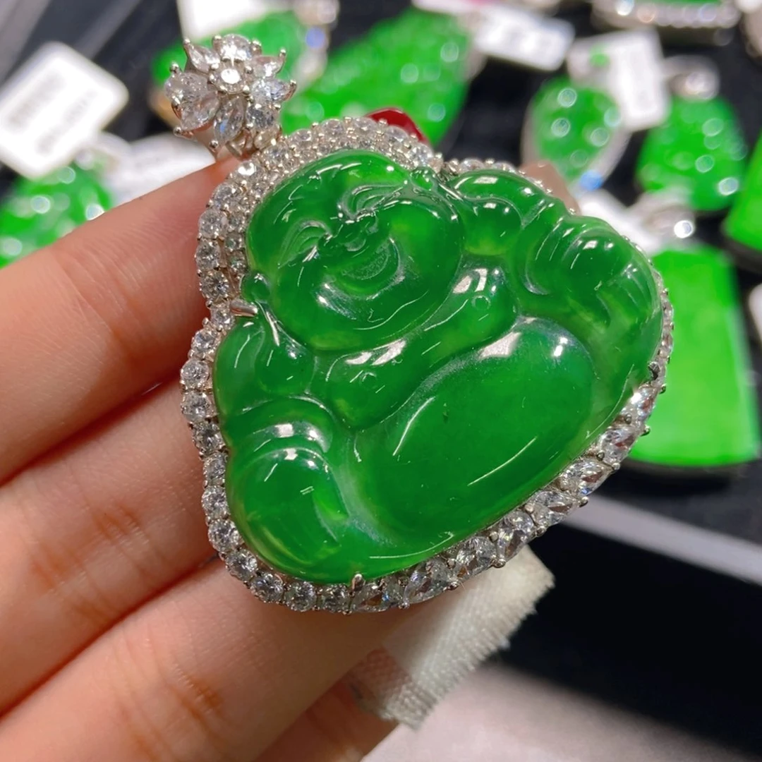 翡翠吊坠(不含链)未镶嵌