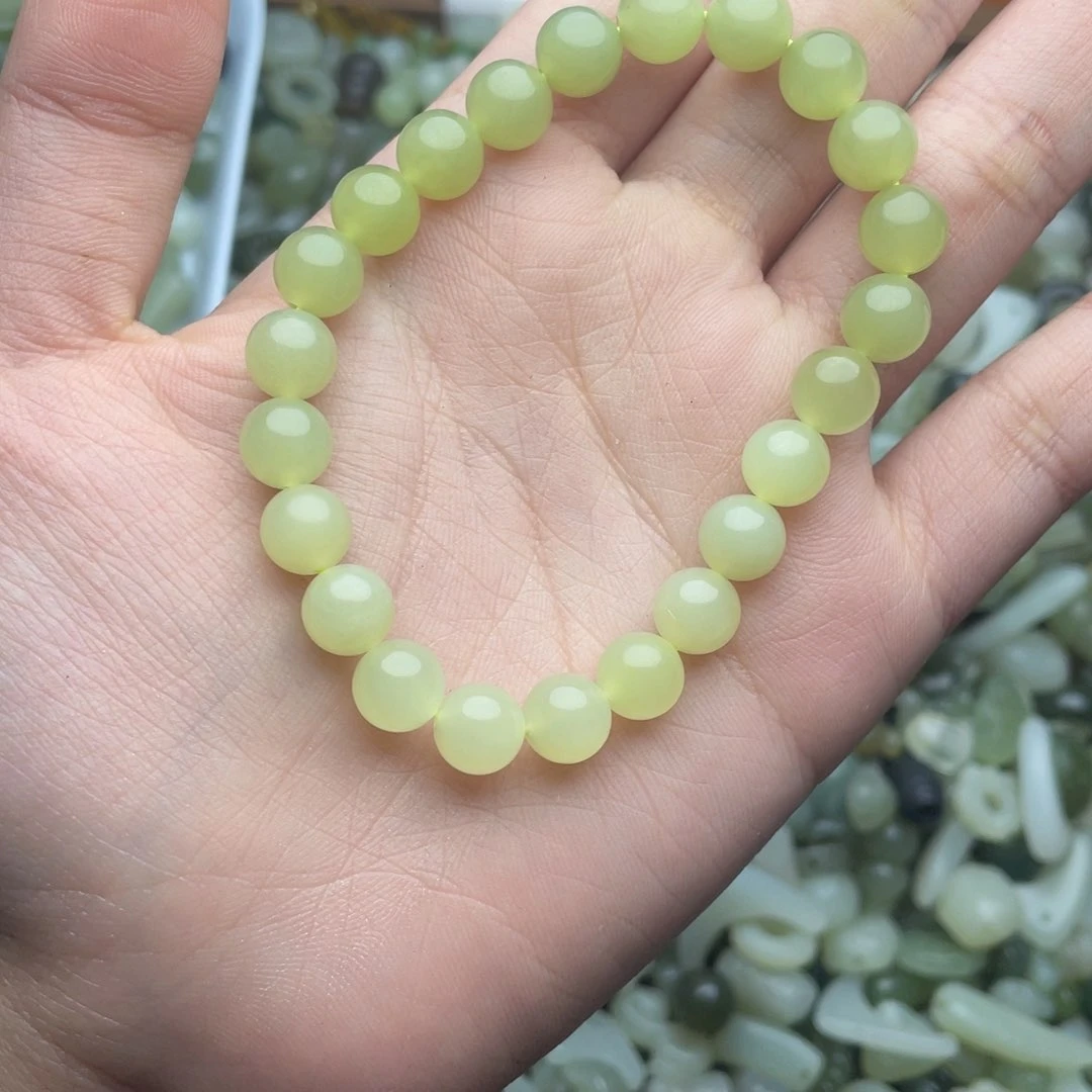 未镶嵌手绳和田玉糖***?