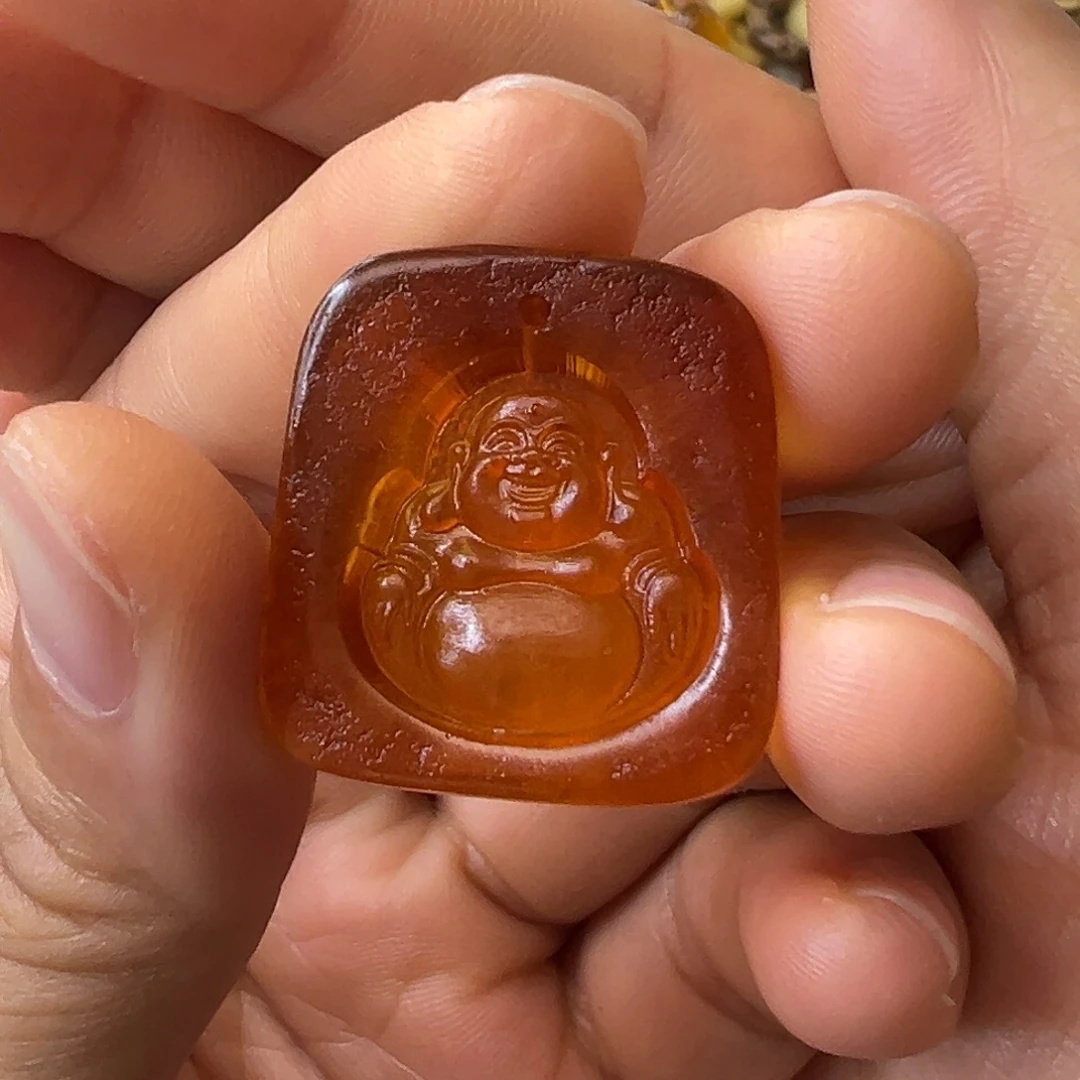 未镶嵌琥珀裸石琥珀