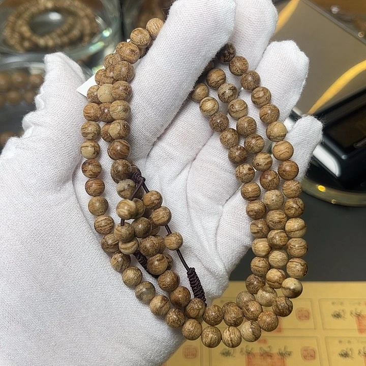 手串沉香达拉干红土沉6mm多11克➕老料