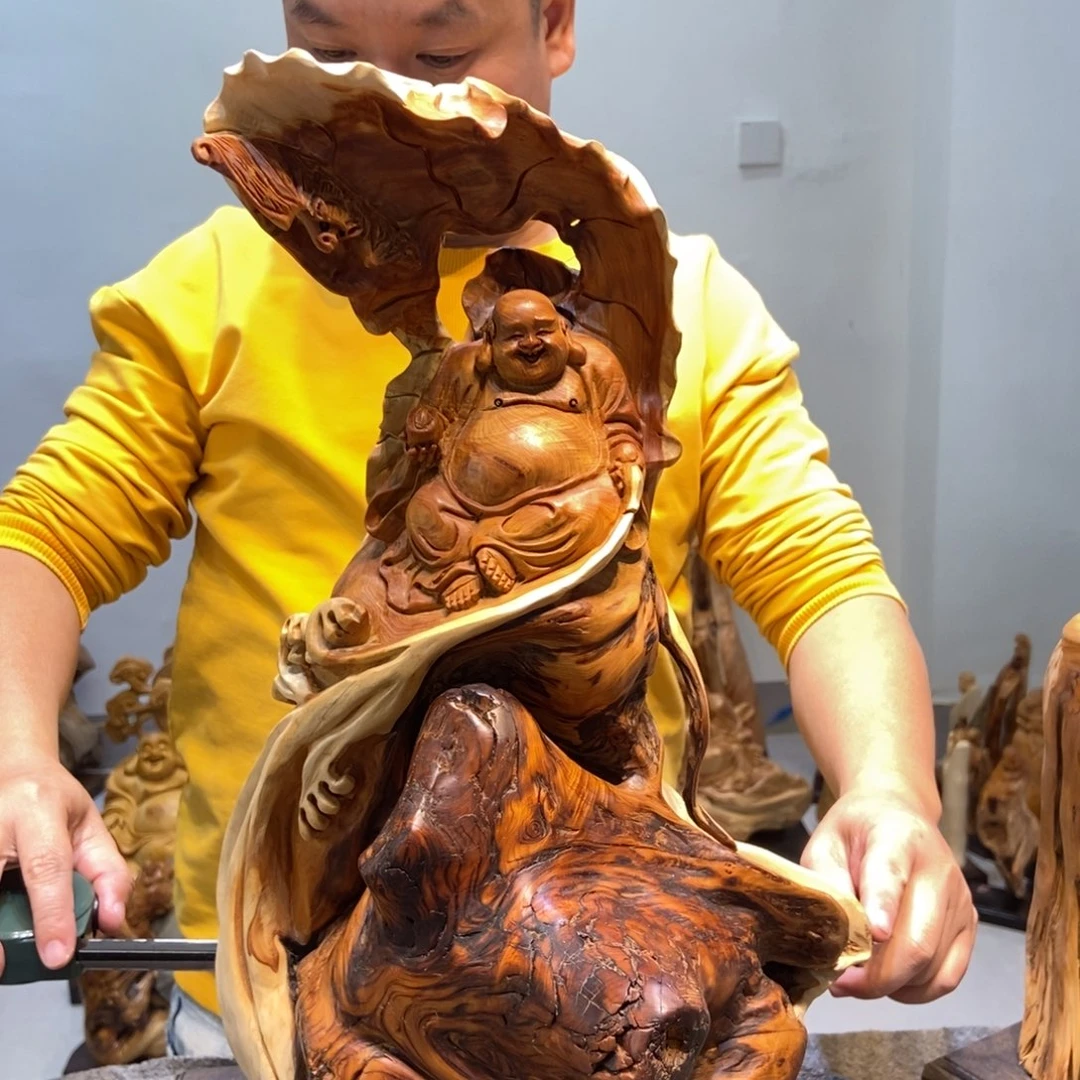 柏木（崖柏）太行崖柏根雕摆件