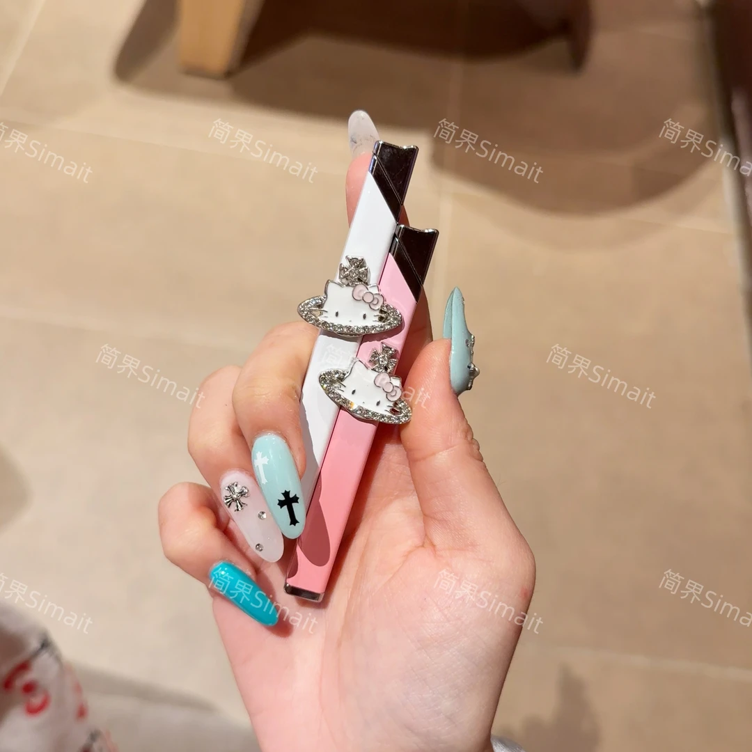 【简界原创手作】凯di小众设计高级打火机送女友礼物粉色充气女友