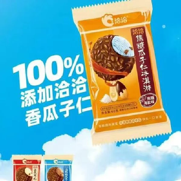 洽洽瓜子焦糖味冰淇淋60g