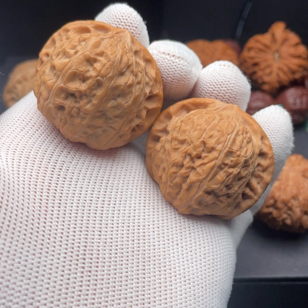 把件文玩核桃南瓜南瓜墩微修