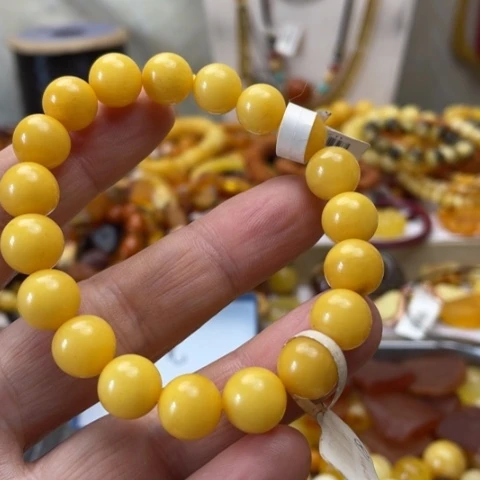 手串琥珀未镶嵌手串