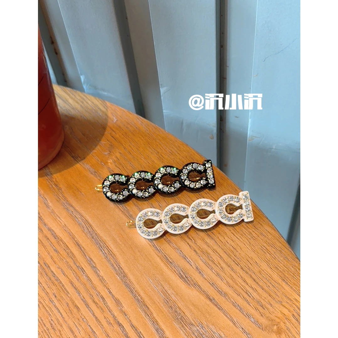 【字母发夹】满镶G家简约百搭发夹Z71