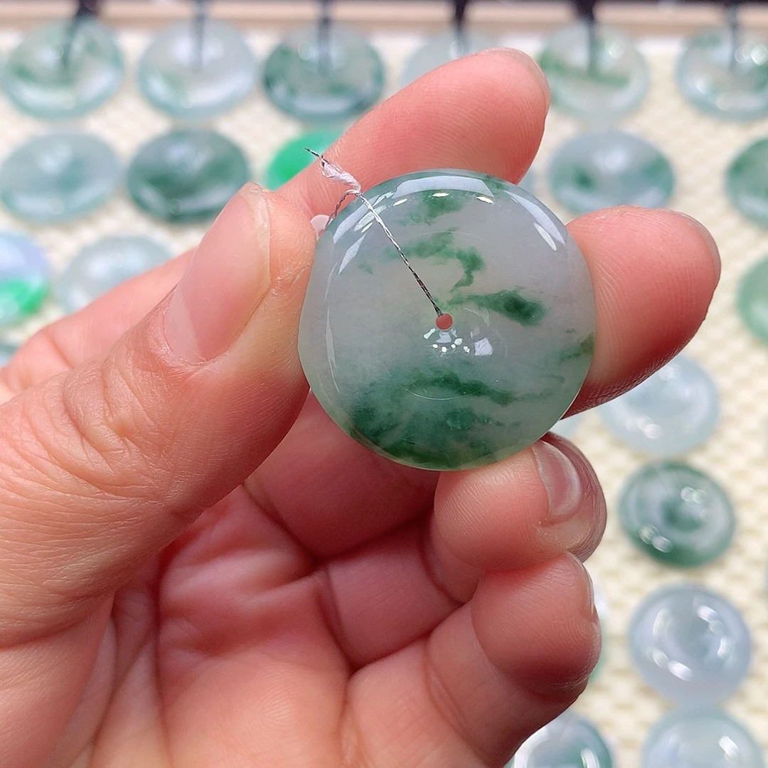 颈饰未镶嵌翡翠编号2尺寸27.6-5.5