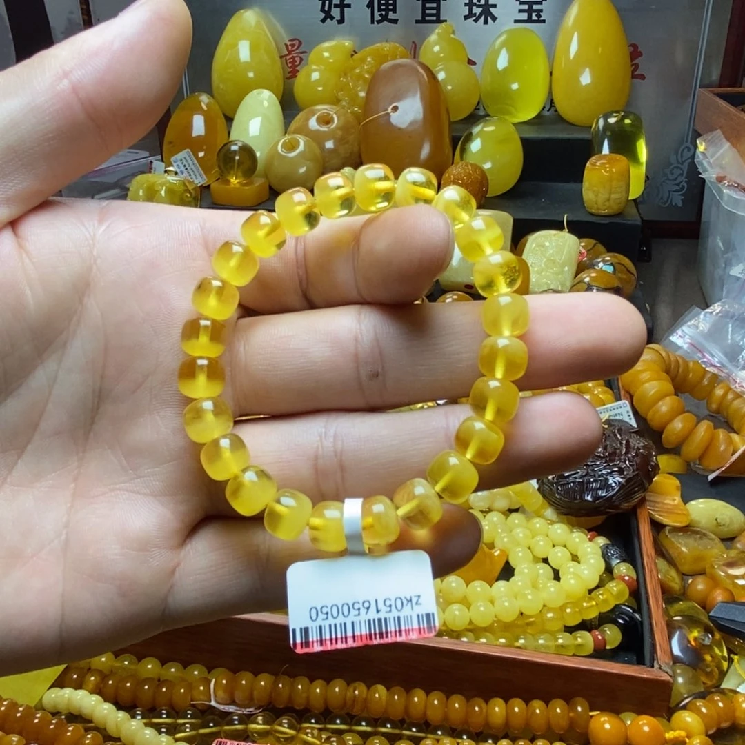 琥珀未镶嵌裸石蜜蜡