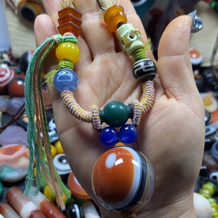 玛瑙/玉髓未镶嵌颈饰