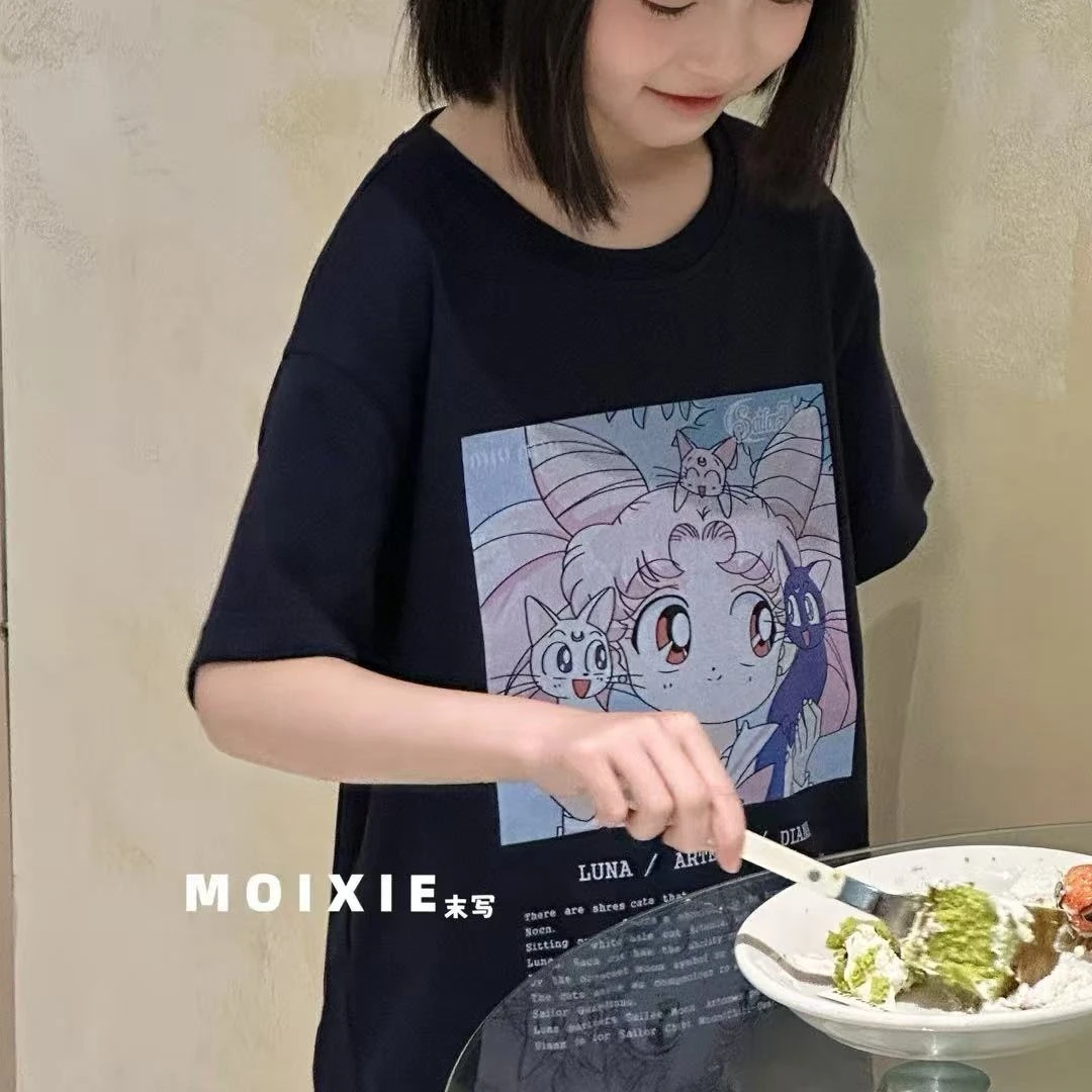 5081儿童夏款美少女T