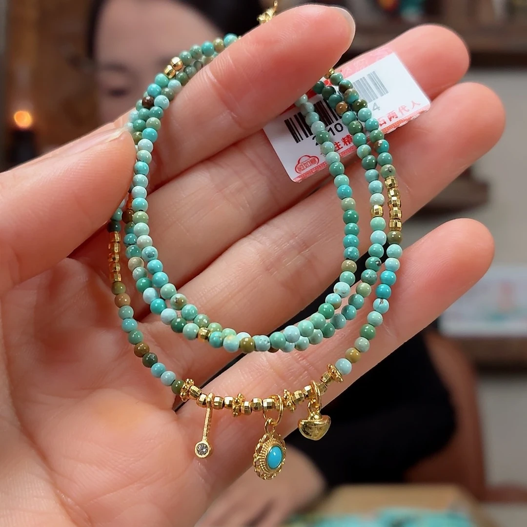 未镶嵌绿松石珠宝奇石