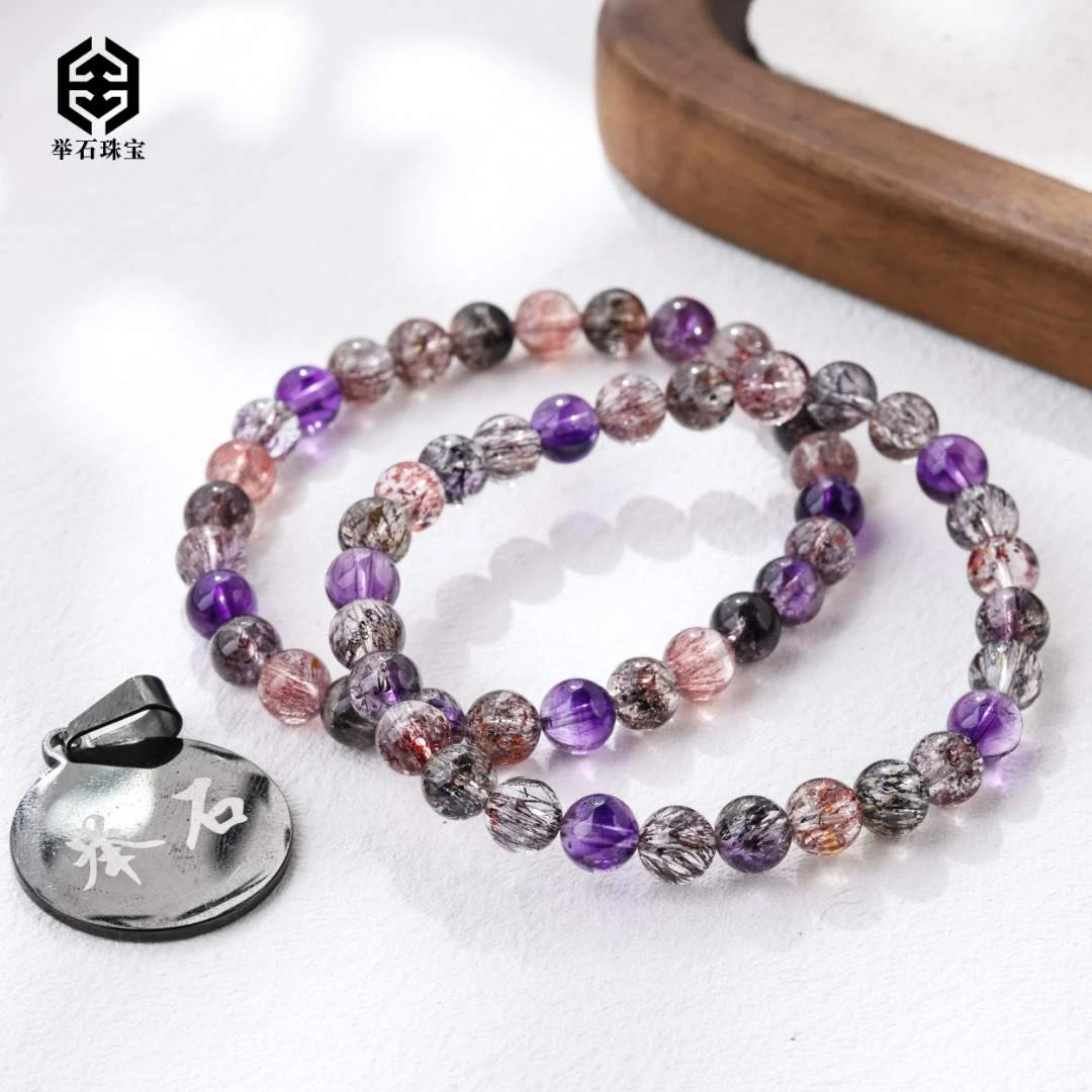 【举石珠宝】T0105-680-99水晶手串（一件/多样性发/约6mm+）Y