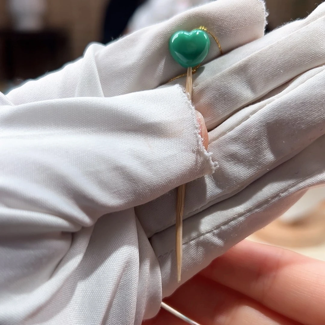 绿松石未镶嵌35玉化料爱心卡11+