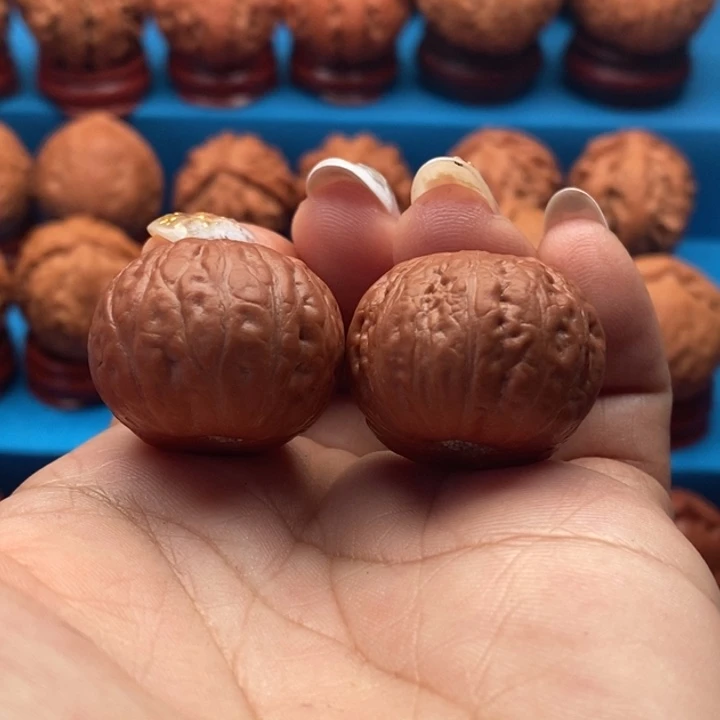 核桃精品文玩核桃手捻磨盘