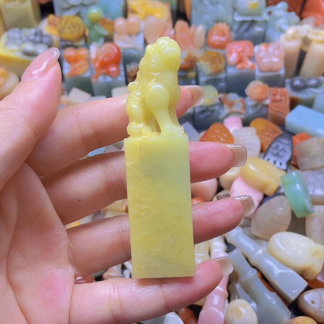 青田石印石青田封门