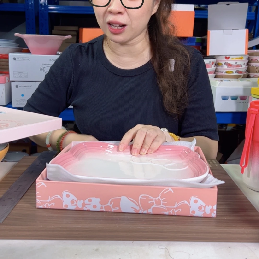 陶瓷KT盘子两个套装