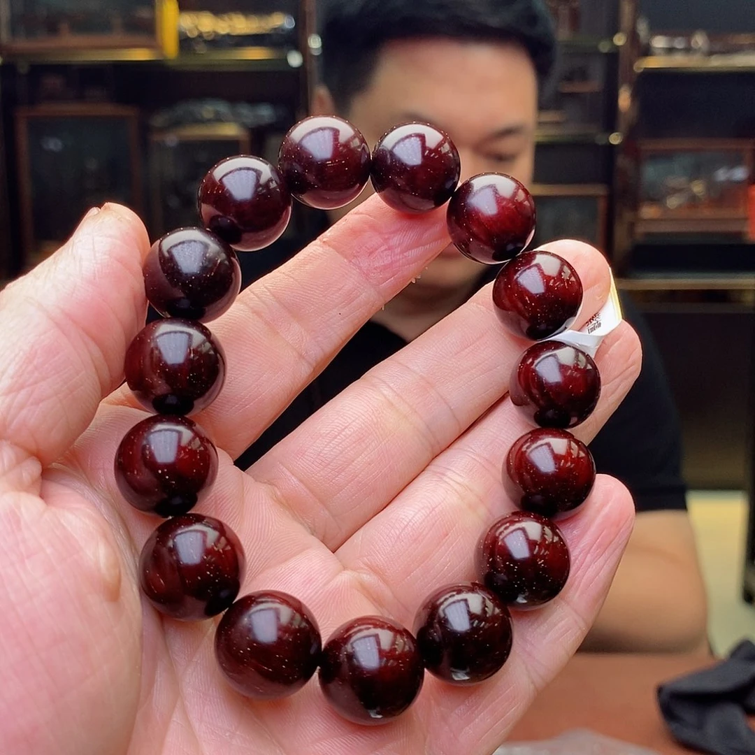 檀香紫檀（小叶紫檀）手串/手链不*调15