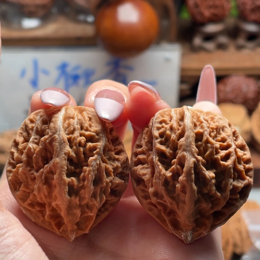 把件文玩核桃小楸香85