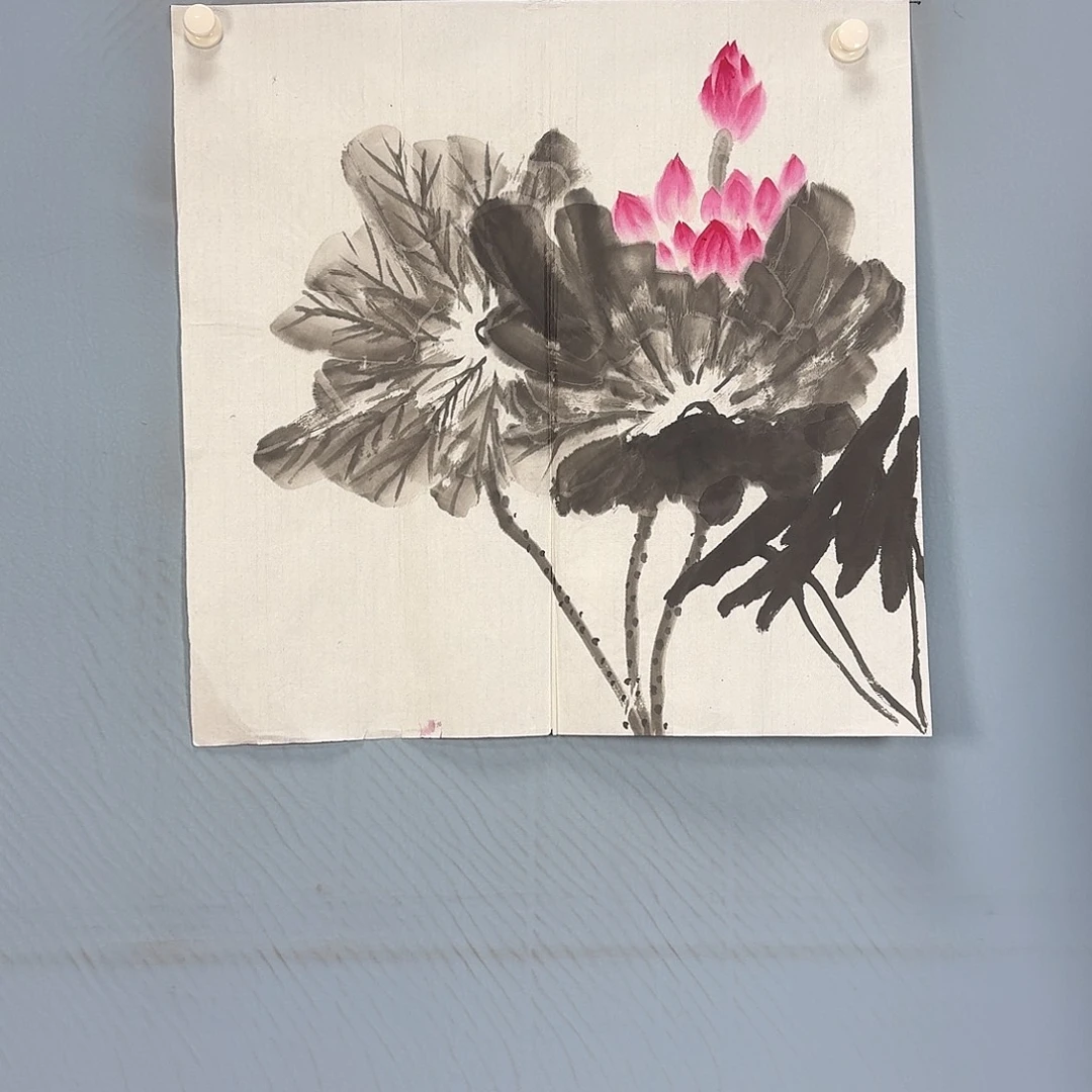 国画240 牡丹一如你初来