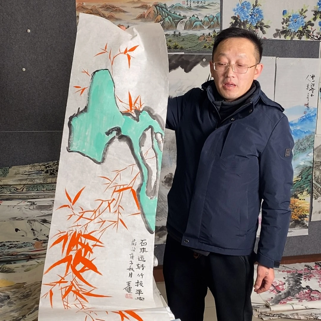 国画纯手绘手绘作品3