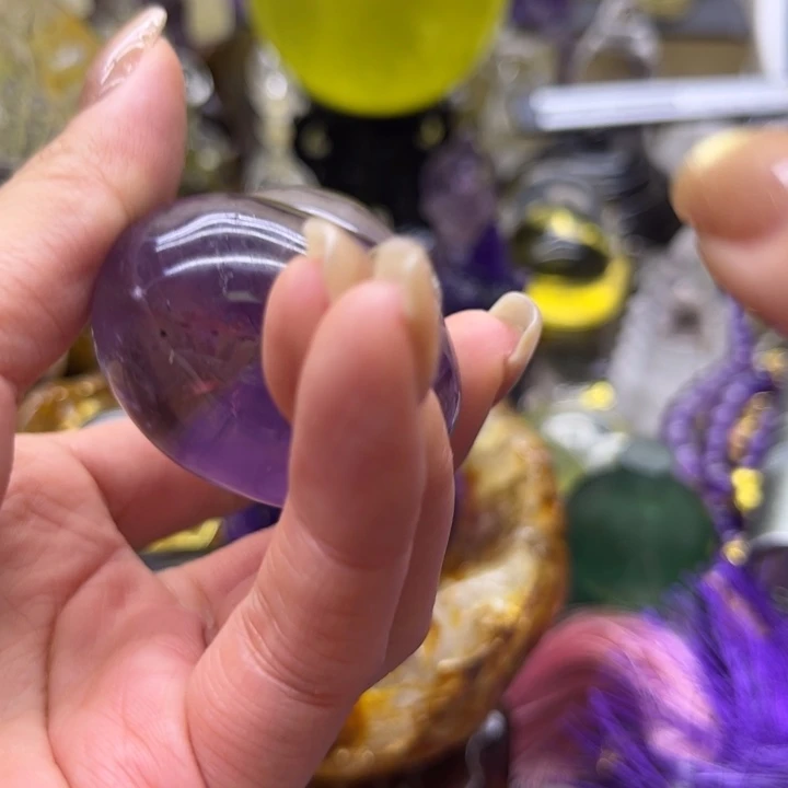 水晶未镶嵌珠宝半成品