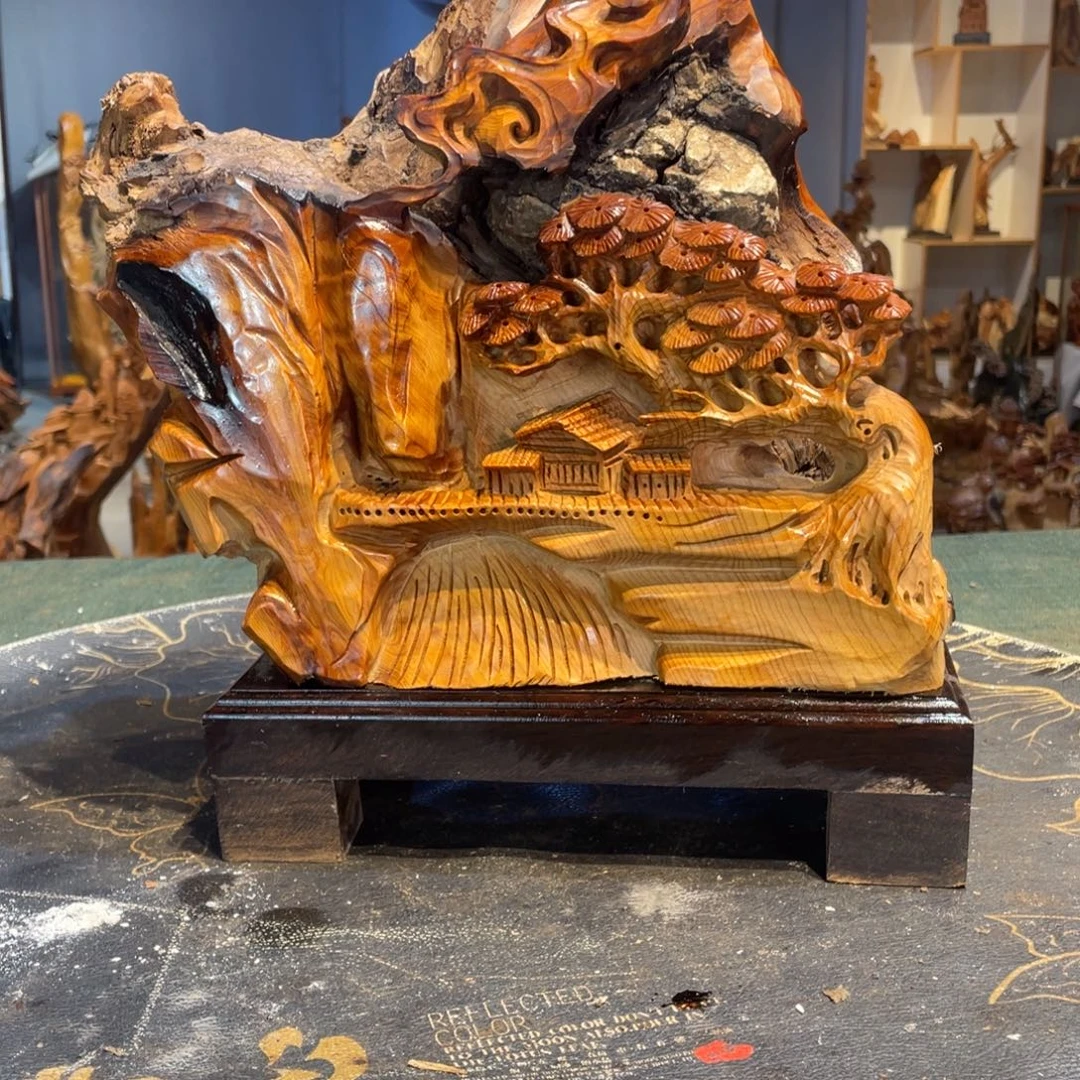 柏木（崖柏）崖柏意境山水