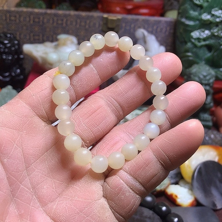 未镶嵌手链和田玉（糖玉）