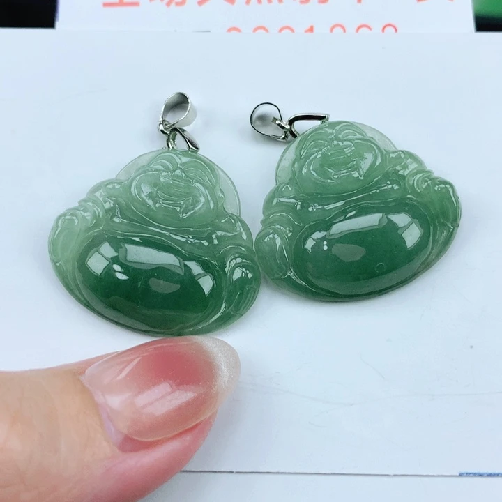 翡翠未镶嵌颈饰多样性发其1