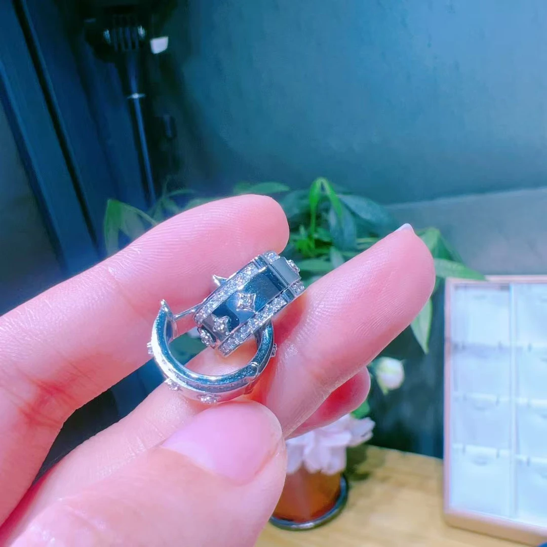 铂金Pt950耳饰   10.18克