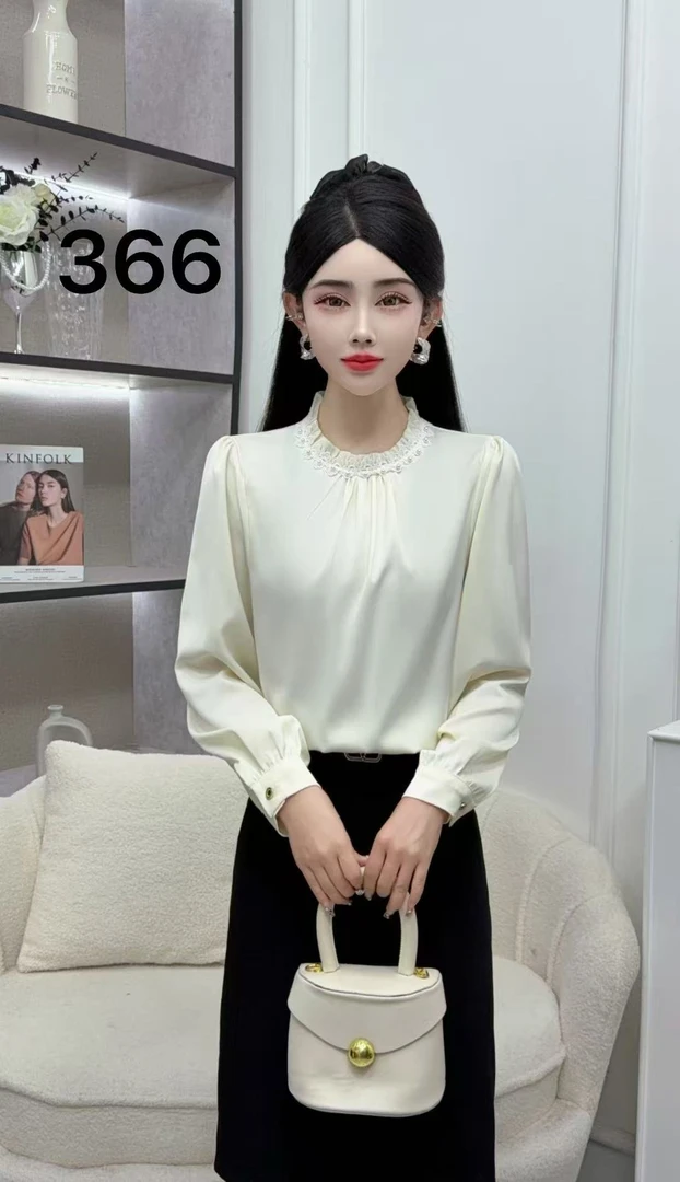 366针织衫轻熟风女长袖春季网红百搭女装上衣设计师毛衫