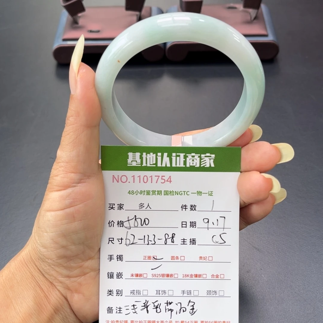 未镶嵌手镯翡翠多人