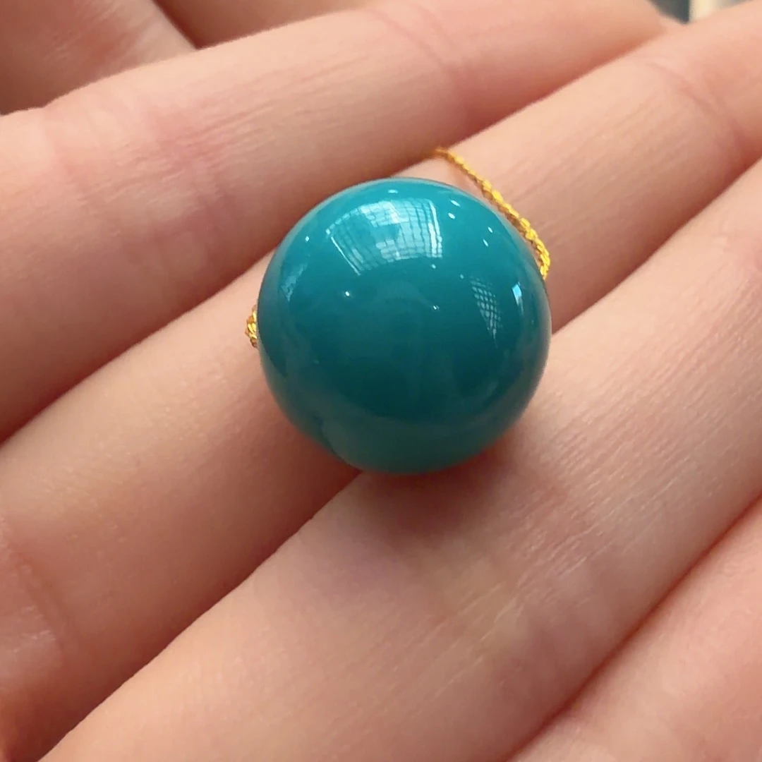 绿松石未镶嵌颈饰