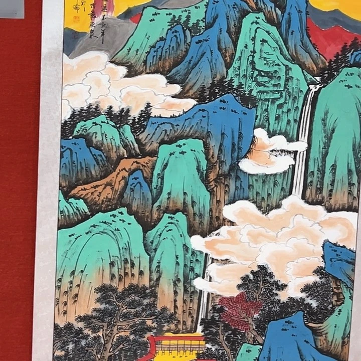 国画新年愿望希望大家身体健康