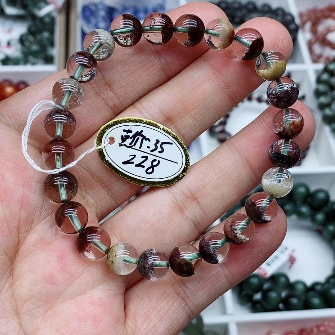 水晶手链未镶嵌W****7四季幽灵手链