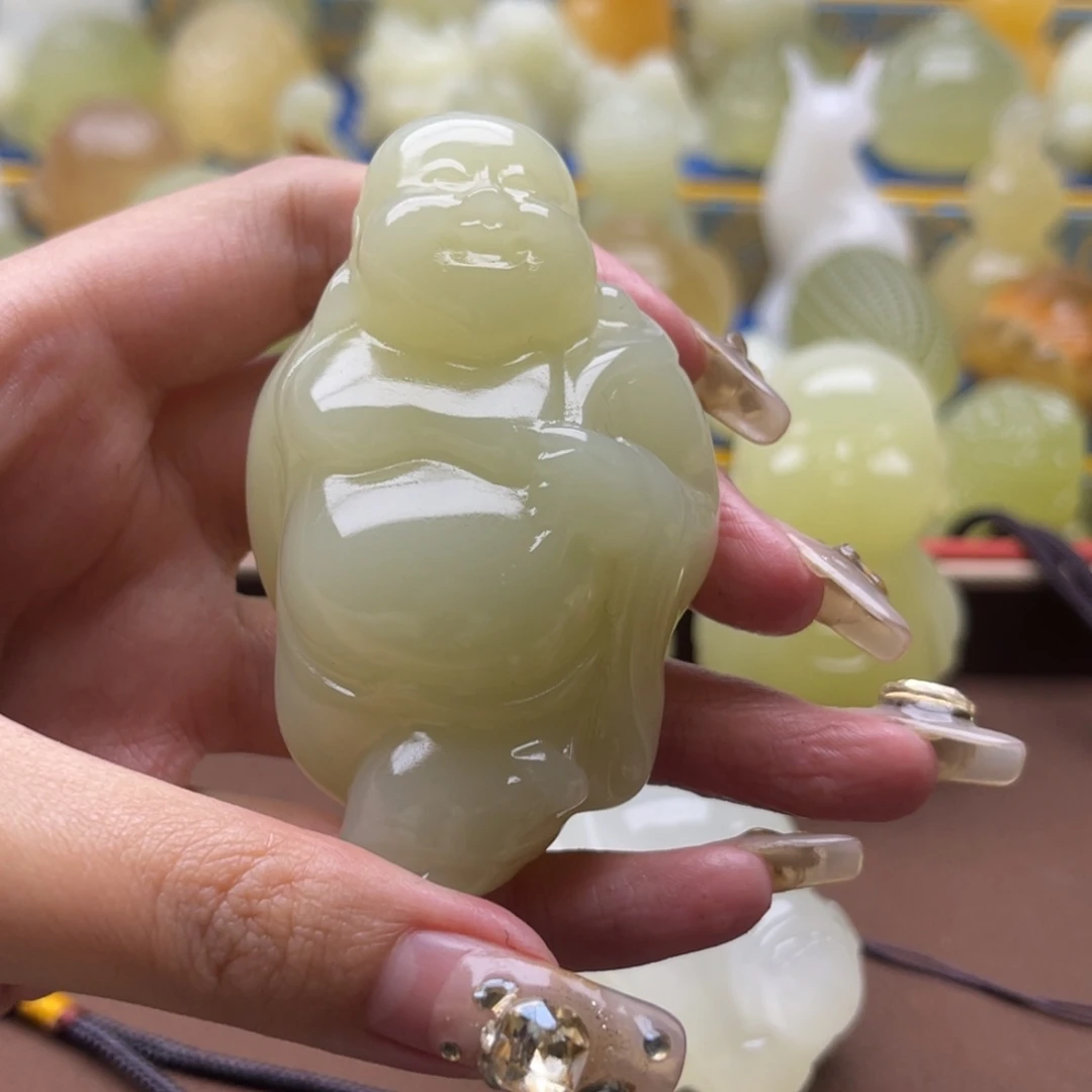 丨***玉天然桌面摆放摆件