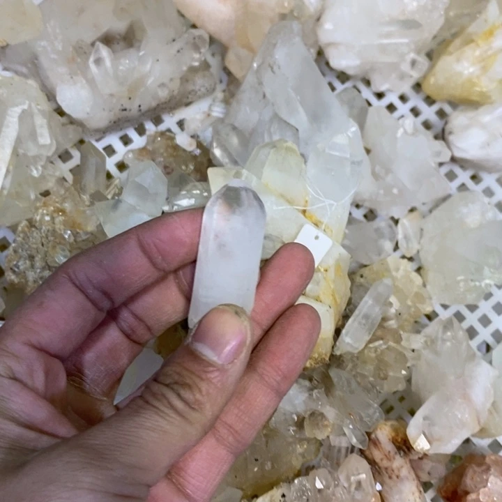 水晶水晶原石摆件未镶嵌筱***.