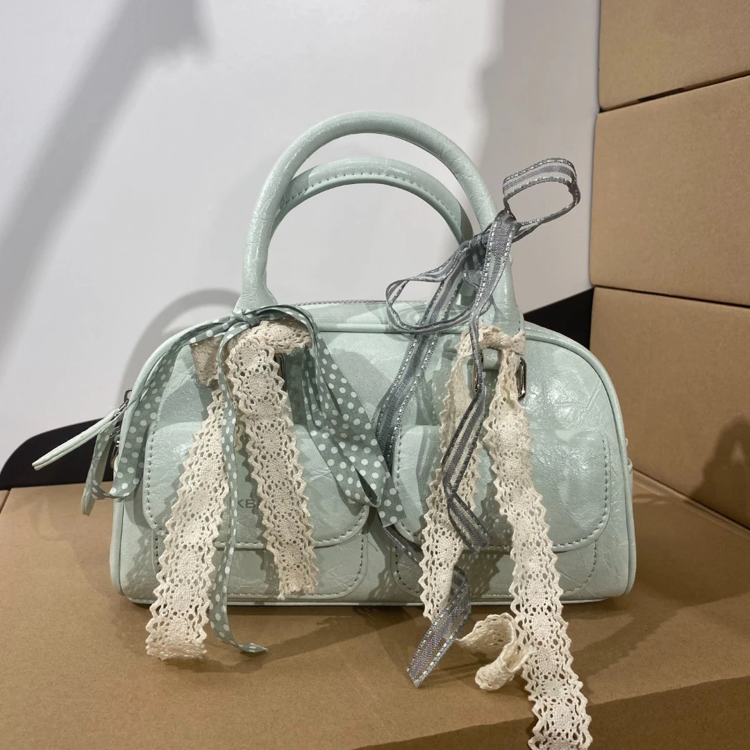 新款时尚百搭女士小众单肩斜挎包3274