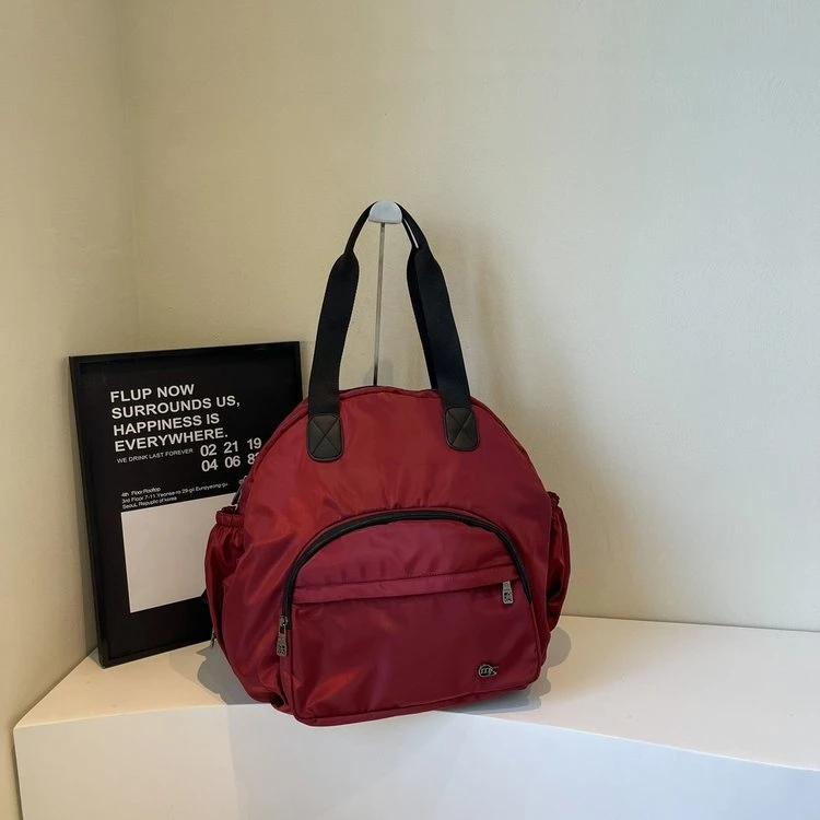 2025新款休闲时尚潮流双肩旅行包包手提单肩通勤百搭学生包