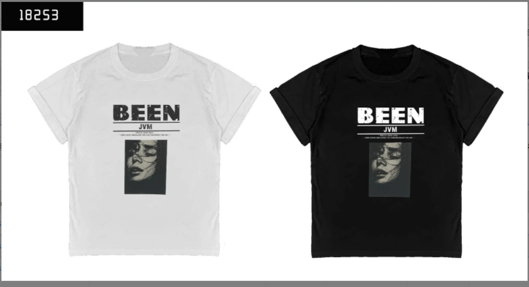 2024新款JVM定制18253时尚半袖T恤1/4