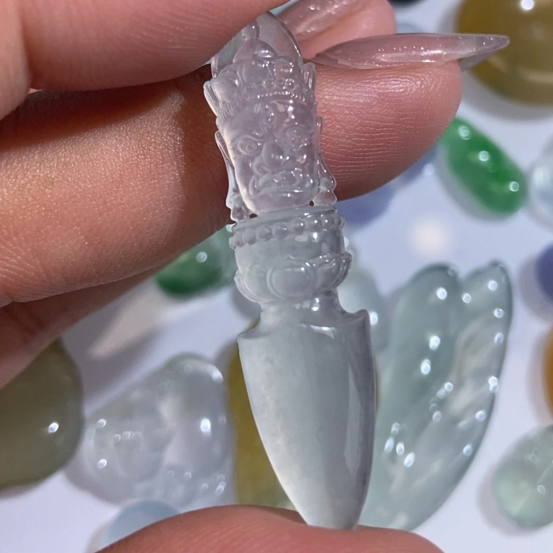 未镶嵌定制翡翠翡翠42.4/10.2/5