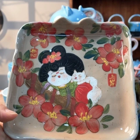 炉景德镇釉下手绘陶瓷