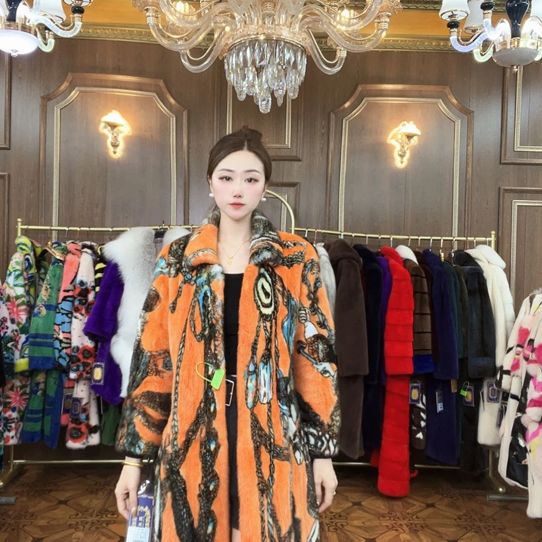 貂皮大衣时尚潮流