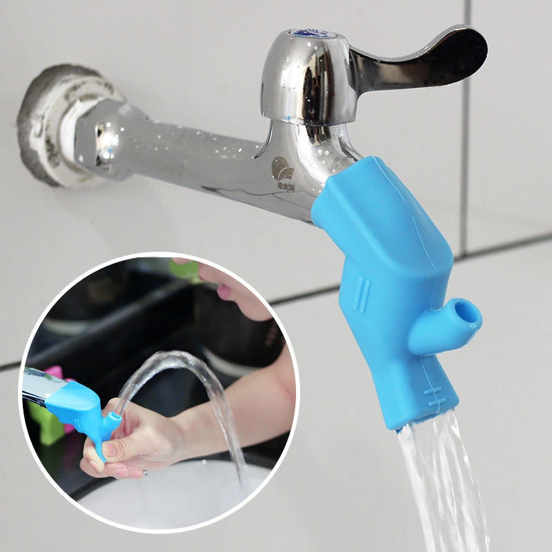 水龙头延长器两用水嘴导水槽防溅饮水器延伸器接头儿童宝宝洗手器