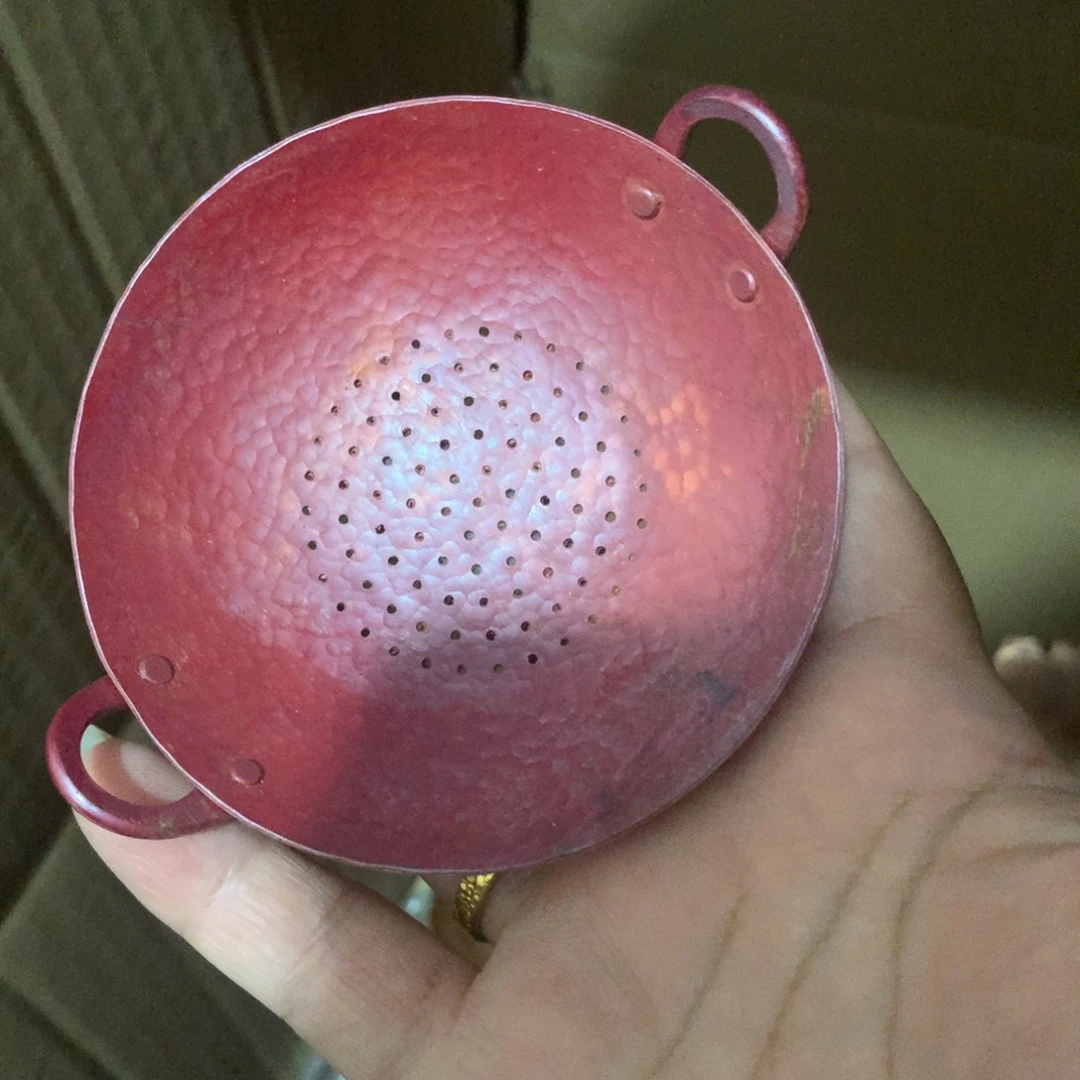 精工火烧红小锅茶漏