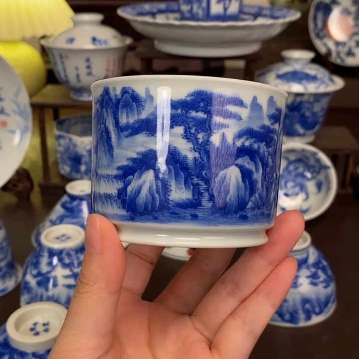 景德镇陶瓷手工手绘